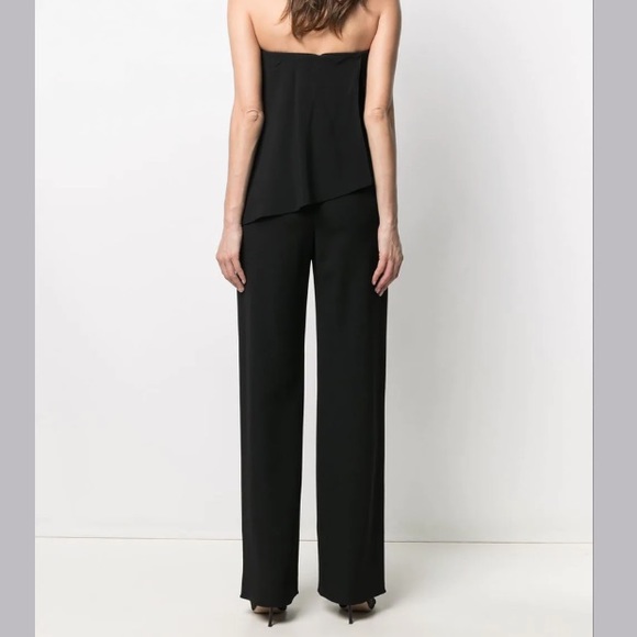 NEW EMPORIO ARMANI STRAPLESS STRAIGHT-LEG JUMPSUIT US:4 - Picture 5 of 17